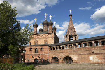 Fototapeta na wymiar Krutitsy Patriarchal Metochion, established in late 13th century, Moscow, Russia