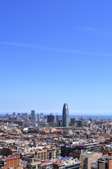 Obraz premium Barcellona grattacielo