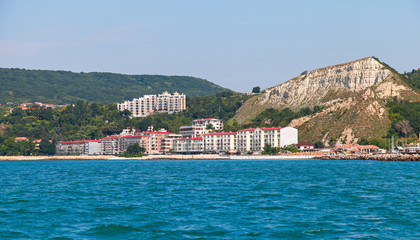Summer landscape of Balchik resort town, Bulgaria