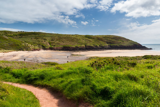 Manorbier Beach Wales