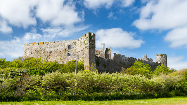 Manorbier Castle Wales