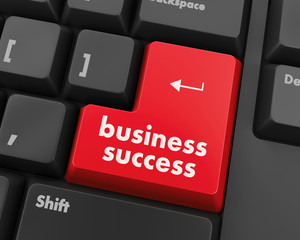 Fototapeta premium success in business concept