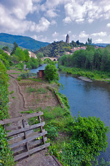 Olargues - River Orb, France