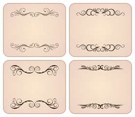 Vintage Floral frame