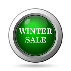 Winter sale icon