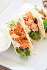 Salmon Tacos