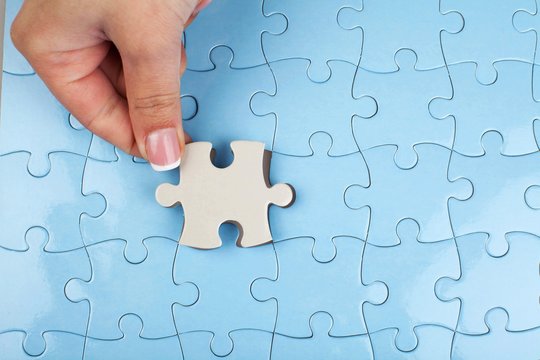 Puzzle, Jigsaw Puzzle, Finishing.