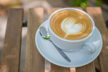 Latte Art coffee