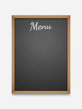 Restaurant chalkboard menu frame, eps10 vector
