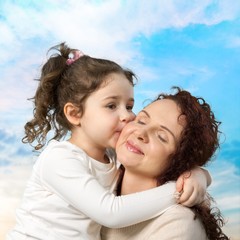 Family, Mother, Child.
