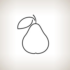 Pear in the Contours