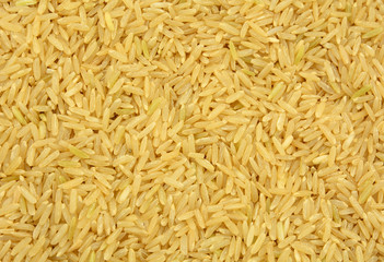 Texture of brown jasmin rice