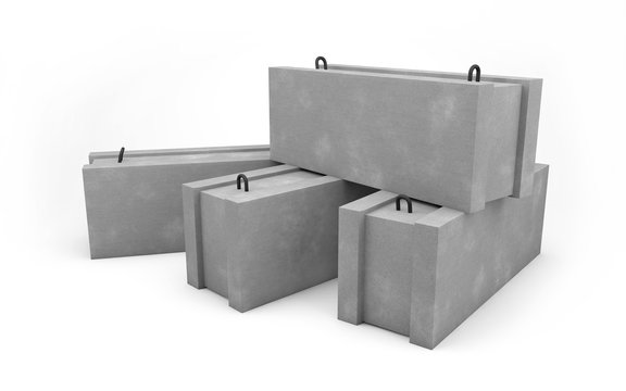 Concrete blocks for construction