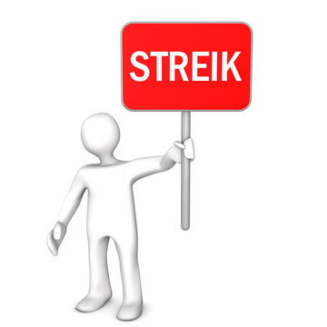 M&auml;nnchen Streik