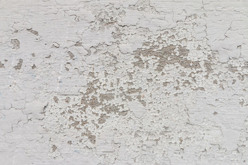Crack and weathered wall