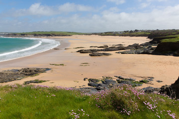 North Cornwall coast near Padstow at Harlyn Bay 