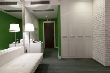 Interior of a hotel apartment