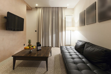 Interior of a hotel apartment