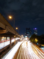 Fototapeta na wymiar Bangkok city street view 