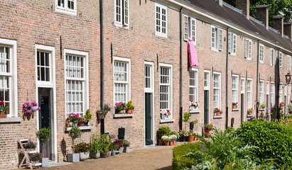 Historic beguinage in the Dutch city of Breda
