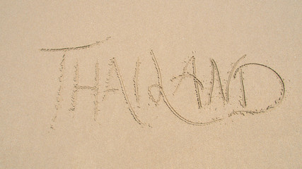 Written in the sand