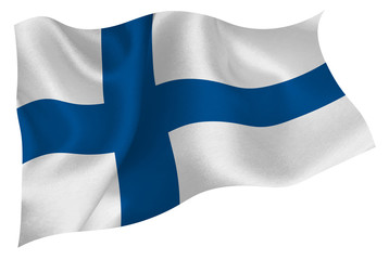 フィンランド　 国旗　旗