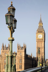 Naklejka na ściany i meble UK - London - Big Ben