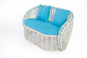 Obraz premium Wicker Sofa