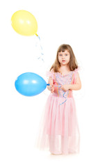 Fototapeta premium Funny Little Girl