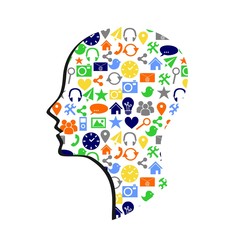 the Illustration dedicated to the profile and IT.