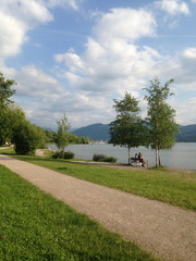 Naklejka premium Altes Paar geniesst