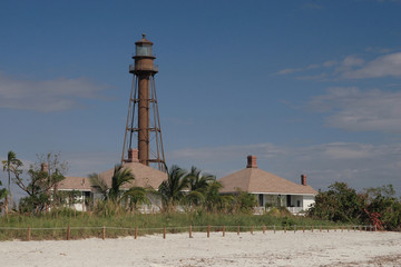 Lighthouse, Sanibel Island, Florida, USA, North America