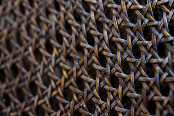 Rattan pattern background