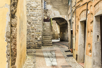 Fototapeta na wymiar Medieval architecture in Central Italy.