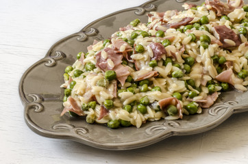 Delicious pasta with 