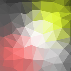 Obraz premium Polygon Geometric Background Trend Retro Grunge neon rainbow colored. Wallpaper, background, texture, fabric, web template. Wedding, Birthday, Party Invitation, Business, projects