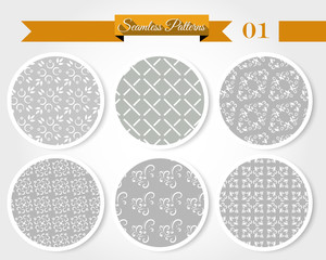 elegant seamless patterns
