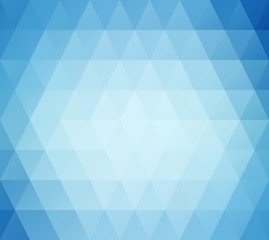 Blue Bright Mosaic Background, Creative Design Templates