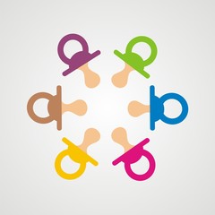 Chupetes composición II