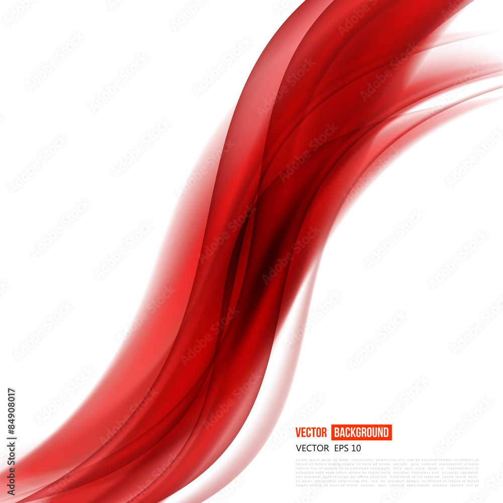 Wall mural vector abstract background design wavy.