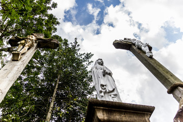 Monument et symboles religieux &agrave; Valfleury