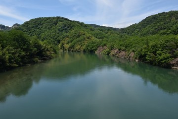 Fototapeta na wymiar 犀川