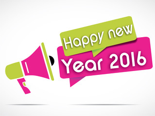 mégaphone happy new year 2016