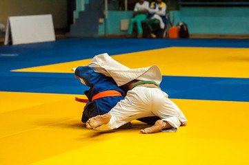 Fototapeta premium Judo competition youth