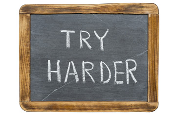 try harder