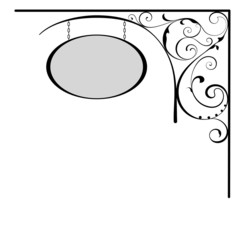 Ornate decorative board