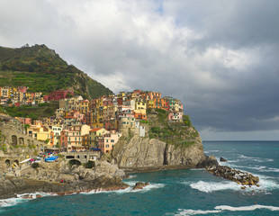 Fototapeta na wymiar Manarola / Cinque Terre / Ligurien / Italien