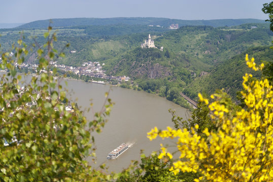 Marksburg am Rhein bei Braubach