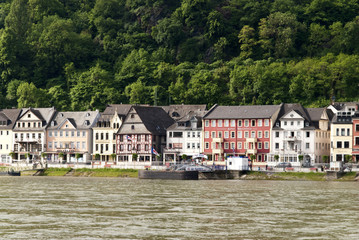 Fototapeta premium St. Goar am Rhein