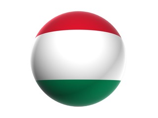 Fototapeta premium 3d flag of Hungary